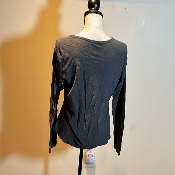 James Perse crew neck long sleeve T-shirt size 4 - Picture 3 of 6